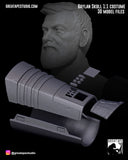 Dark Jedi armor set models for 3D printing (.STL file download)