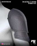 Dark Jedi armor set models for 3D printing (.STL file download)