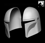 Din 'NoHawk' helmet model for 3D printing (.STL file download)