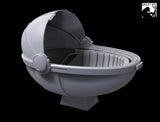 Sci-fi Child crib digital 3D model for 3D printing (.STL file download)