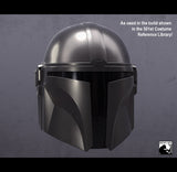 'The Mandalorian' helmet model for 3D printing (.STL file download)