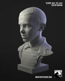 Eleven bust model for 3D printing (.STL file download)