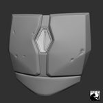 Chest & Ab armor : 'The Mandalorian' model for 3D printing (.STL file download)