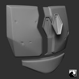 Chest & Ab armor : 'The Mandalorian' model for 3D printing (.STL file download)