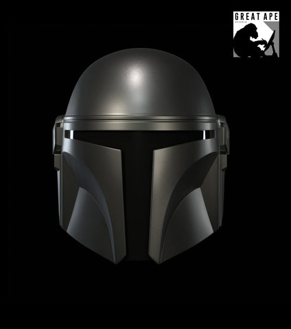 Din 'NoHawk' helmet model for 3D printing (.STL file download)