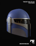 'Foundling' helmet model for 3D printing (.STL file download)