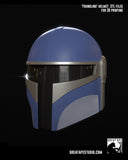 'Foundling' helmet model for 3D printing (.STL file download)