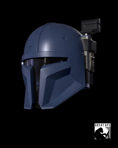 Heavy Infantry Mandalorian helmet model for 3D printing (.STL file download)