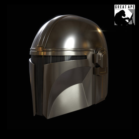 'The Mandalorian' helmet model for 3D printing (.STL file download)
